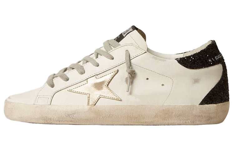 Golden Goose Super-Star Glittered Sneakers