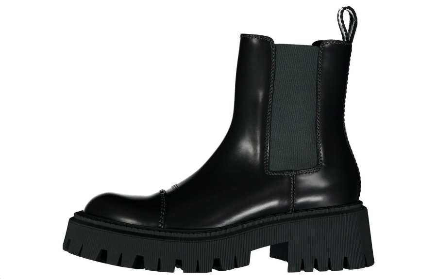 Balenciaga Women's Tractor 20mm Boot 'Fossil Grey'