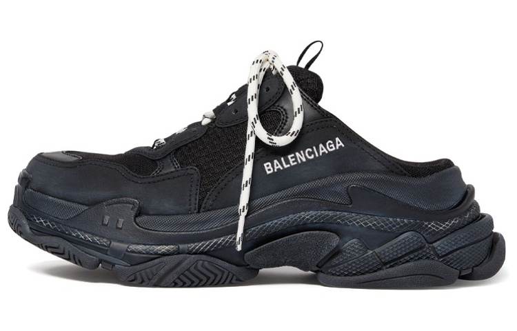 Balenciaga Triple S Stylish Sandal Women's Black
