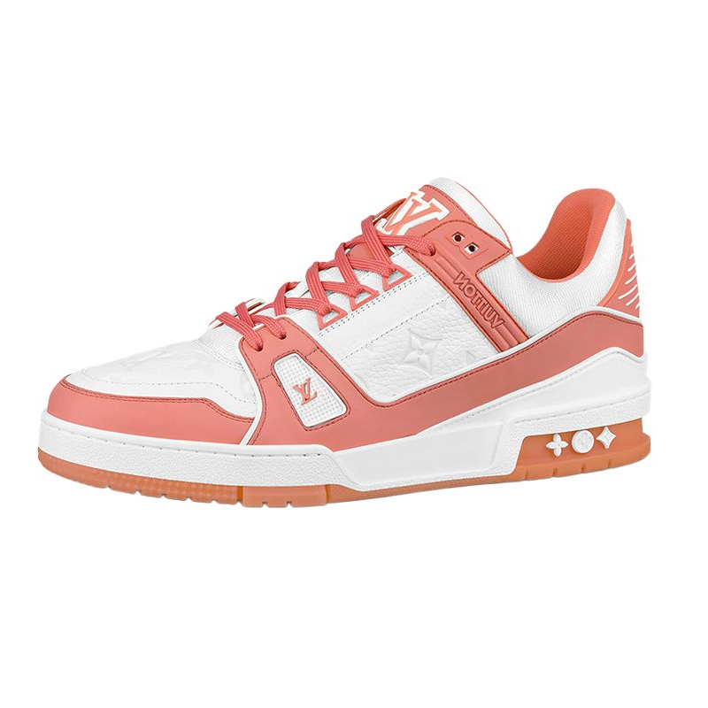 LOUIS VUITTON LOUIS VUITTON Trainer Sneakers Peach Pink