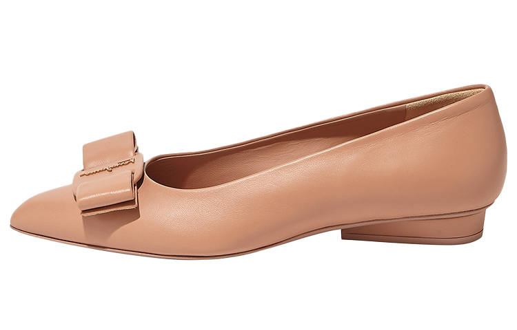 FERRAGAMO Viva Women's Casual Shoes Women's Light Pink Red