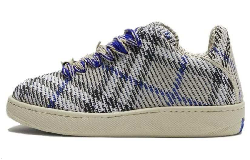 Burberry Burberry Box Checked Knitted Sneakers