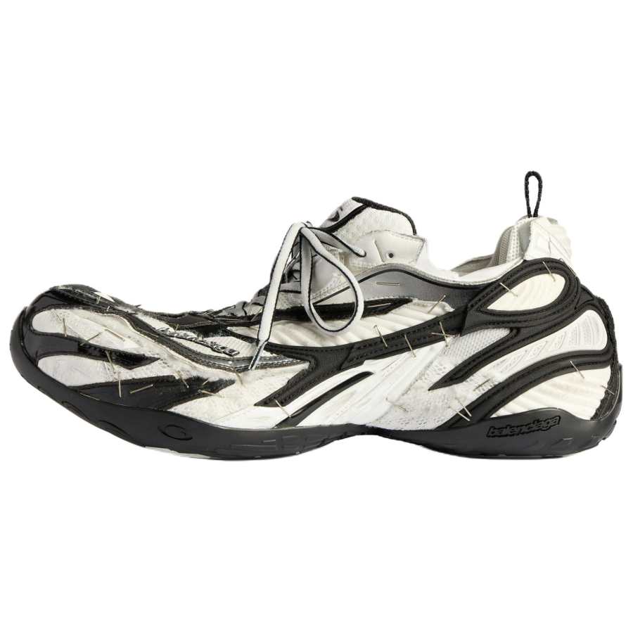 Balenciaga Soleless Low top Casual Shoes Men's Black White