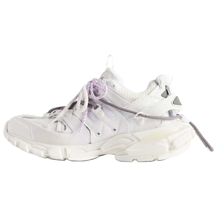Balenciaga Track Trail Laces Low top Chunky Sneakers Women's White