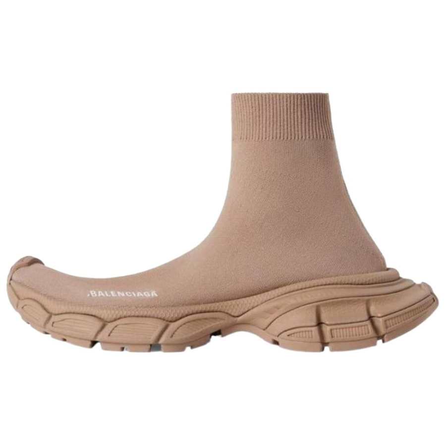 Balenciaga 3XL High top Casual Shoes Women's Khaki