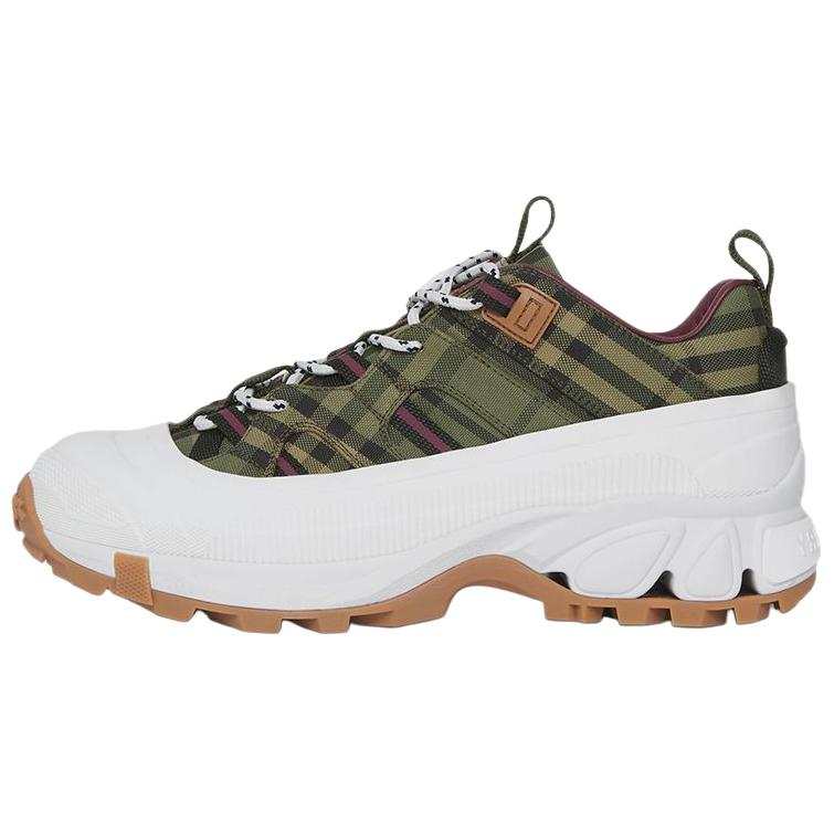 Burberry Arthur Check Cotton Military Green Women's