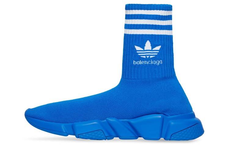 Balenciaga X Adidas Speed Trainer Blue White