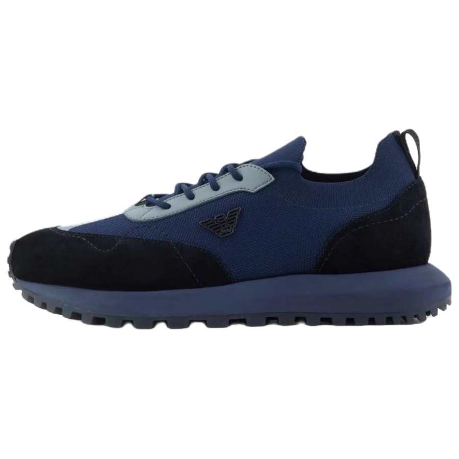 EMPORIO ARMANI Low top Casual Shoes Men's Blue