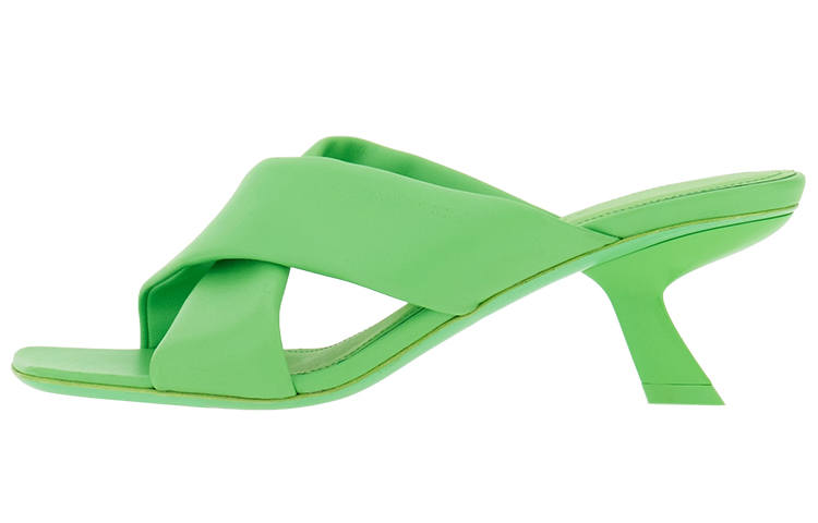 FERRAGAMO Slide Slippers Women's Green