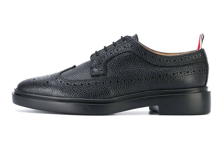 THOM BROWNE THOM BROWNE Longwing Brogue Lace Up Shoes Women's