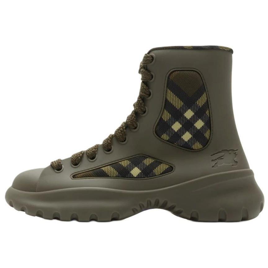 Burberry Burberry Boulder Ankle Boots Men's Green