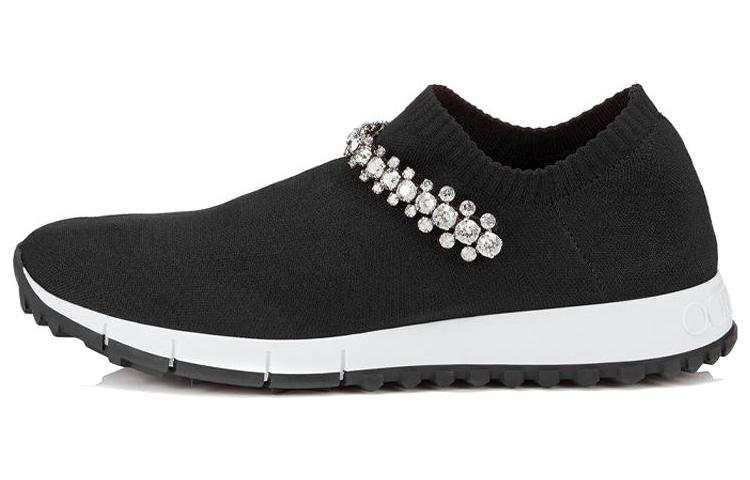 Jimmy Choo Verona Knit Embellished Sneakers
