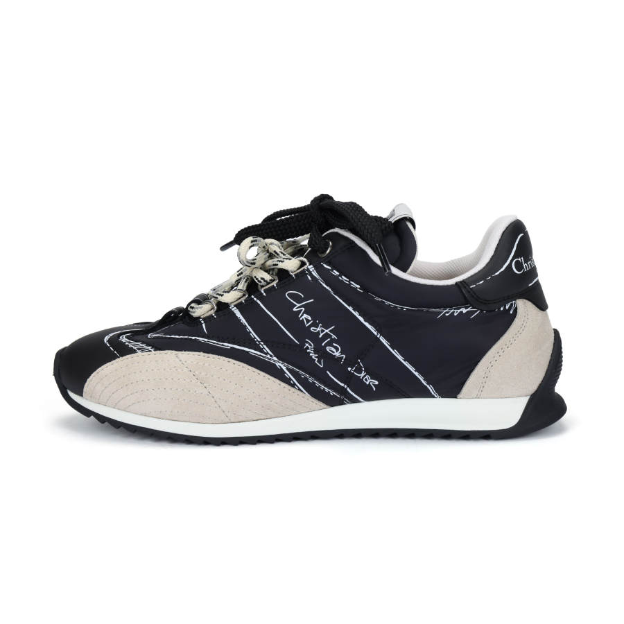 DIOR D Sketch 2025 Spring Summer Product Collection Cow Leather Low top Casual Shoes Women's Black