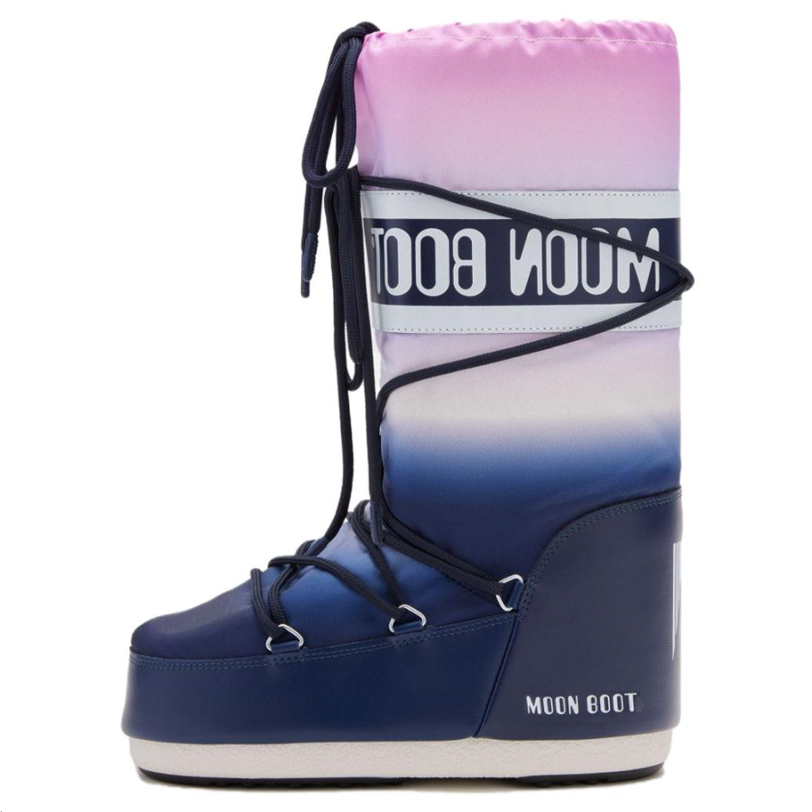 Moon Boot Moon Boot Icon Gradient Effect Lace Up Boots