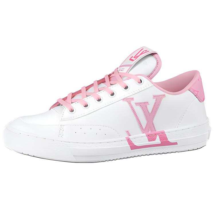 LOUIS VUITTON Charlie Sneakers 'White Pink' Women's