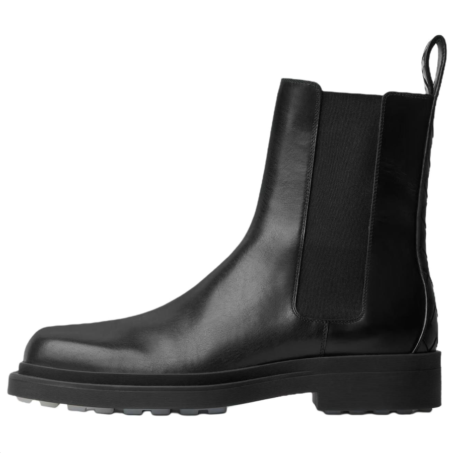 Bottega Veneta Ben Short Chelsea Boots 4cm Men's Black