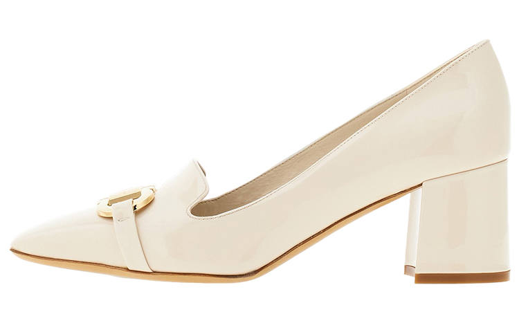 Ferragamo FERRAGAMO 60mm Gancini-plaque Leather Pumps