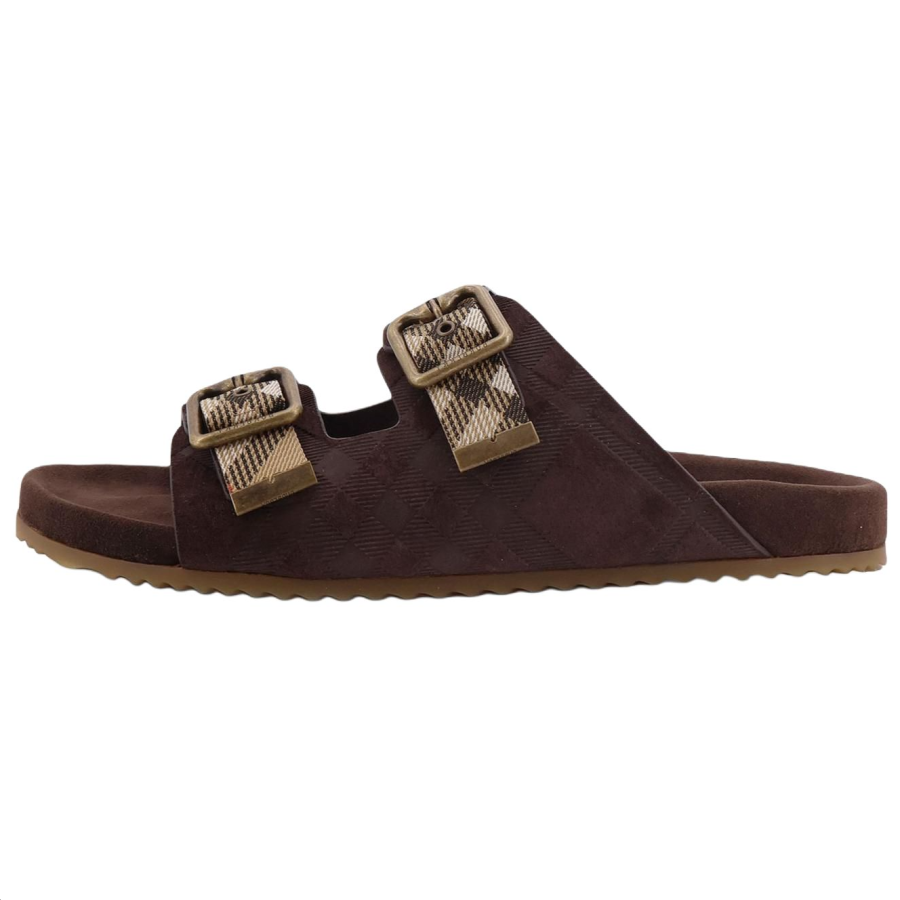 Burberry Slide Slippers Men's Brown