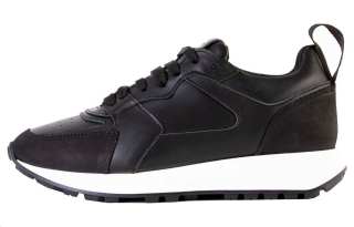 Roberto Cavalli Leather Casual Shoes Men's Black