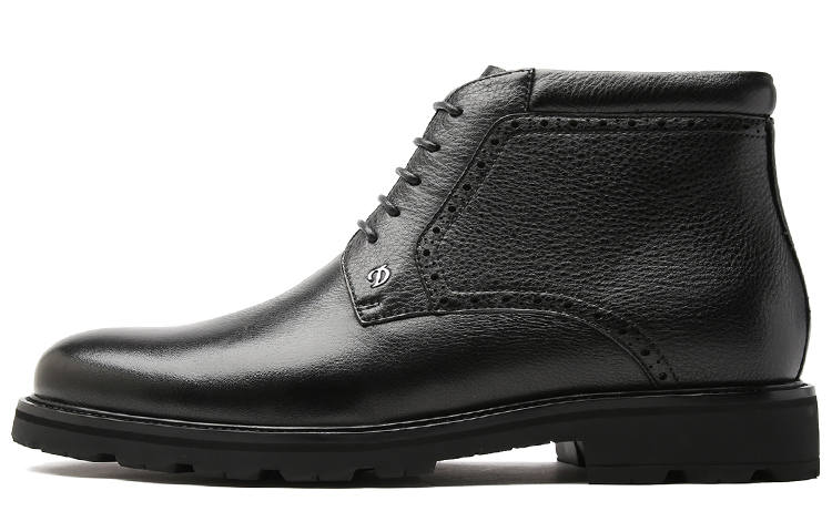 S.T.Dupont Combat Boots Men's Black