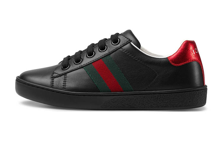 GUCCI GUCCI Ace Leather Kids 'Black'