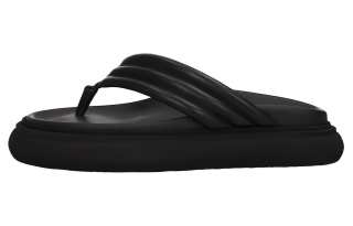 The Attico Chunky-sole Leather Flip Flops