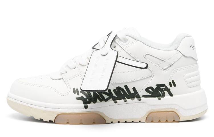 OFF-WHITE Out Of Office ''For Walking'' White Black Women's