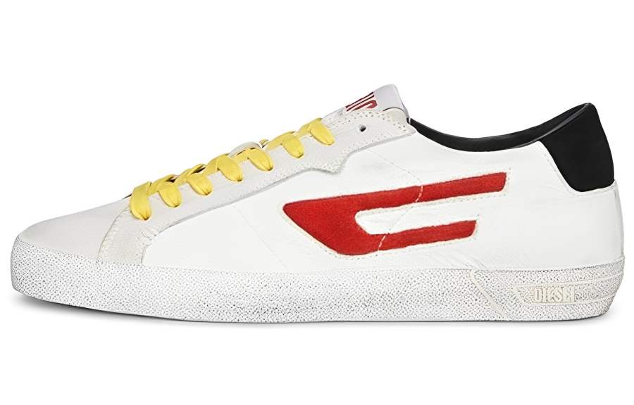 DIESEL Leather Low top Stylish Skateboarding Shoes Women's