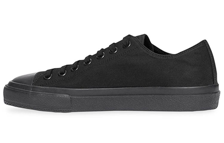 Burberry VINTAGE Low top Canvas Shoes Women's Black