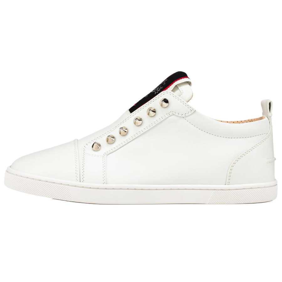 Christian Louboutin CL F.A.V Low top Skateboard Shoes Women's White