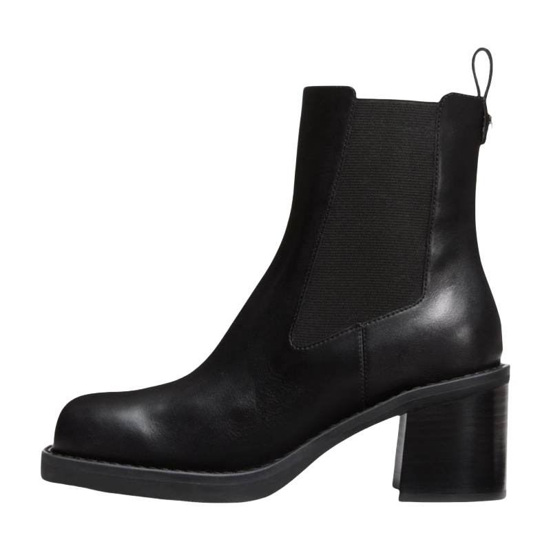 MICHAEL KORS Cow Leather Ankle Boots Medium Heel Women's