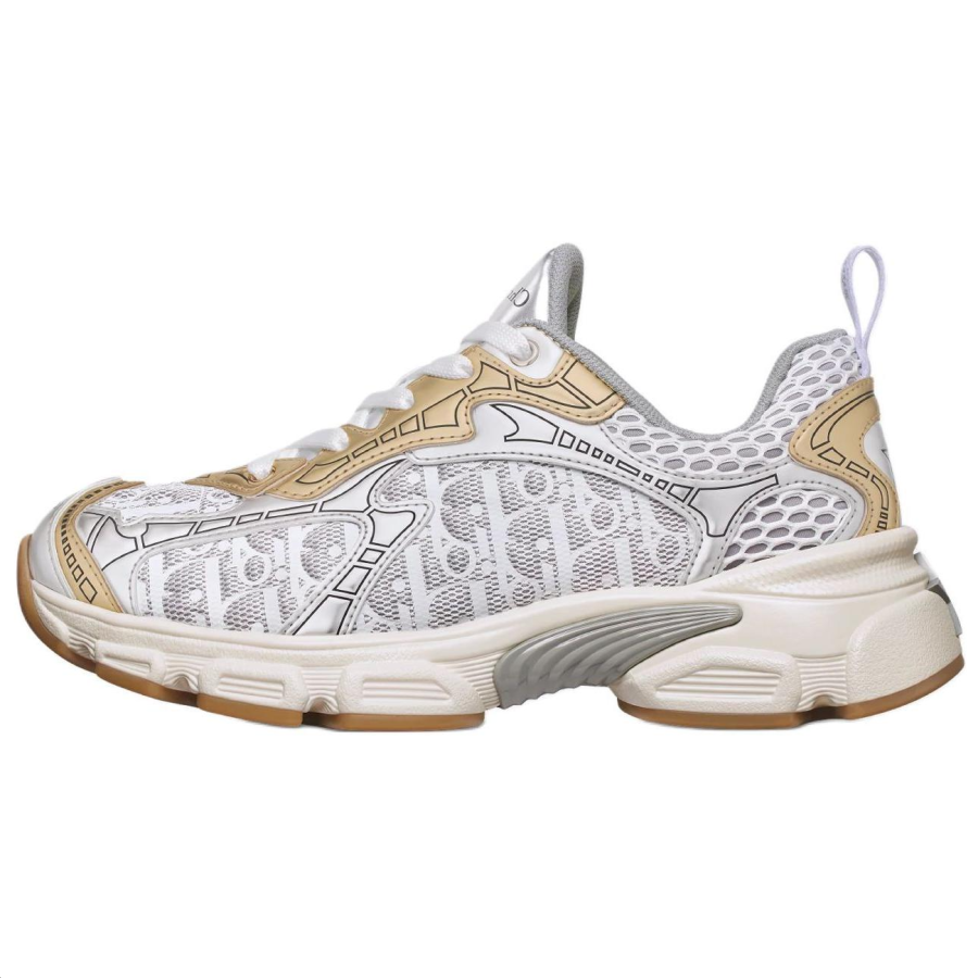 DIOR Vibe Low top Casual Shoes Women's Silver
