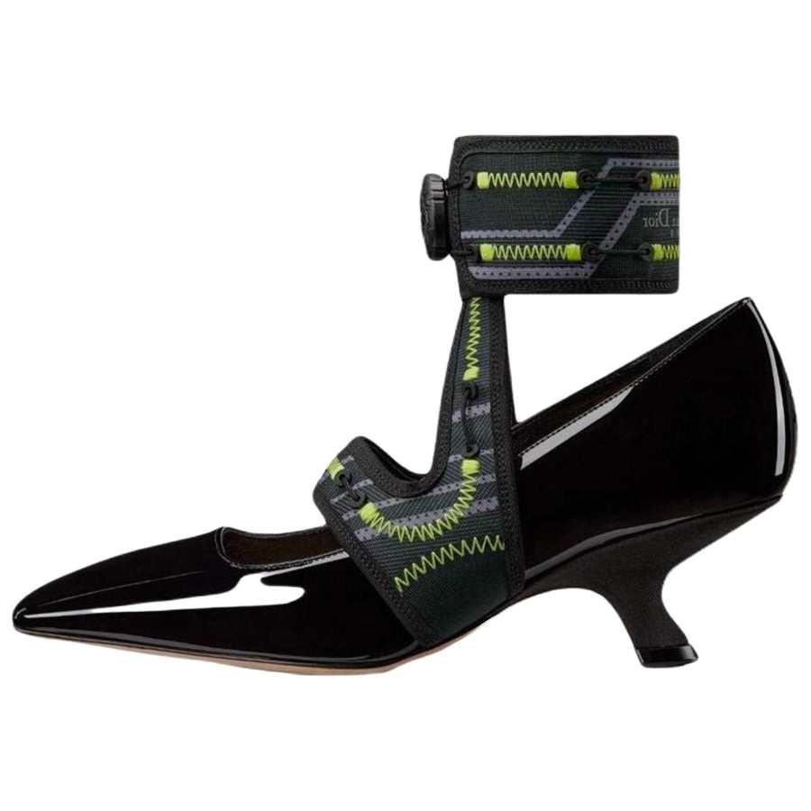 DIOR DIOR Irregular Heel High Heels Women's Black