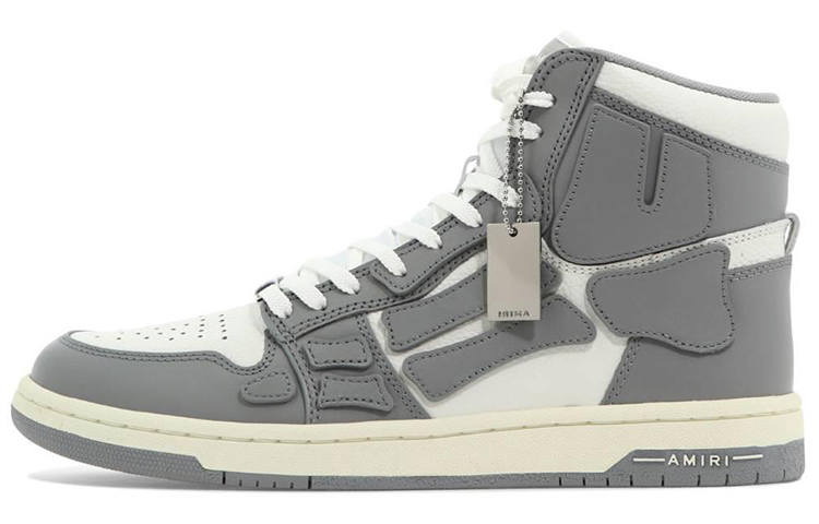 AMIRI AMIRI Skel Top Hi Grey White