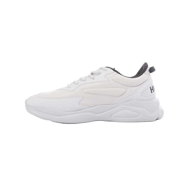 HUGO BOSS Fabric Low top Casual Shoes Men's Gray