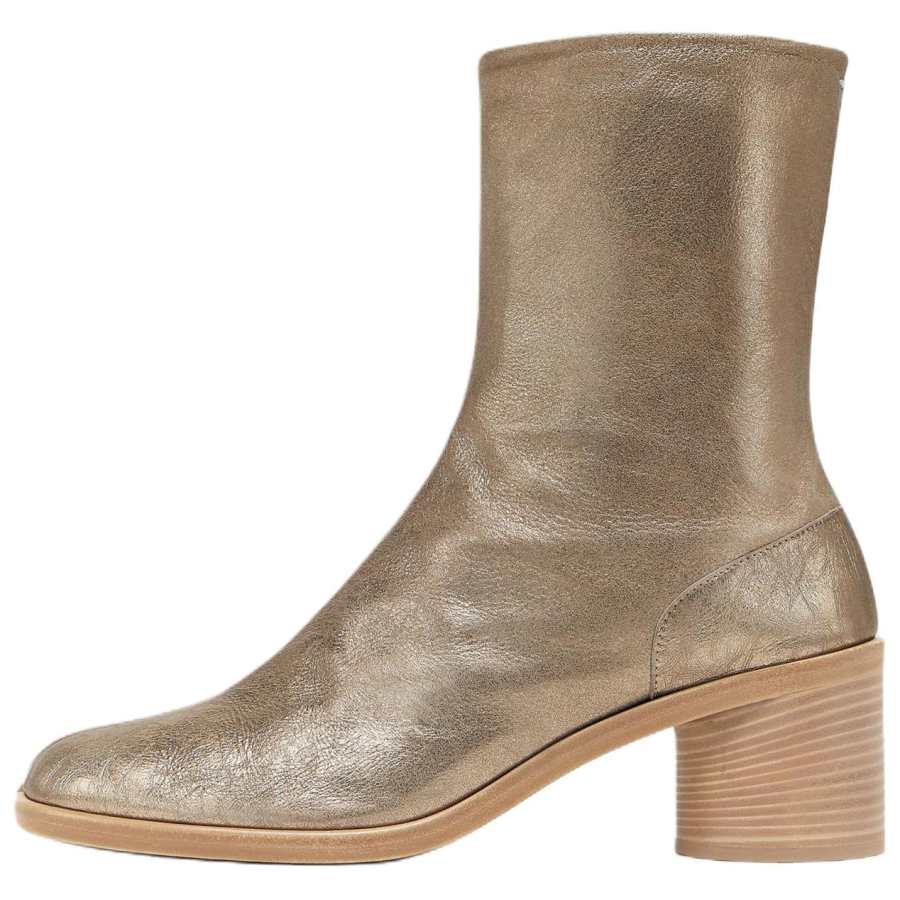 Maison Margiela Tabi Ankle Boots 6CM Women's Gold