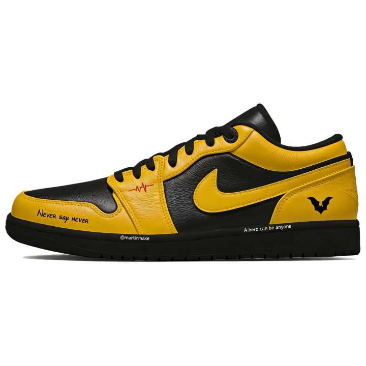 Jordan Jordan Air Jordan 1 Monkin Yellow Blood, Commute Date, Everyday Wear, Versatile Classic, Barnfit Print