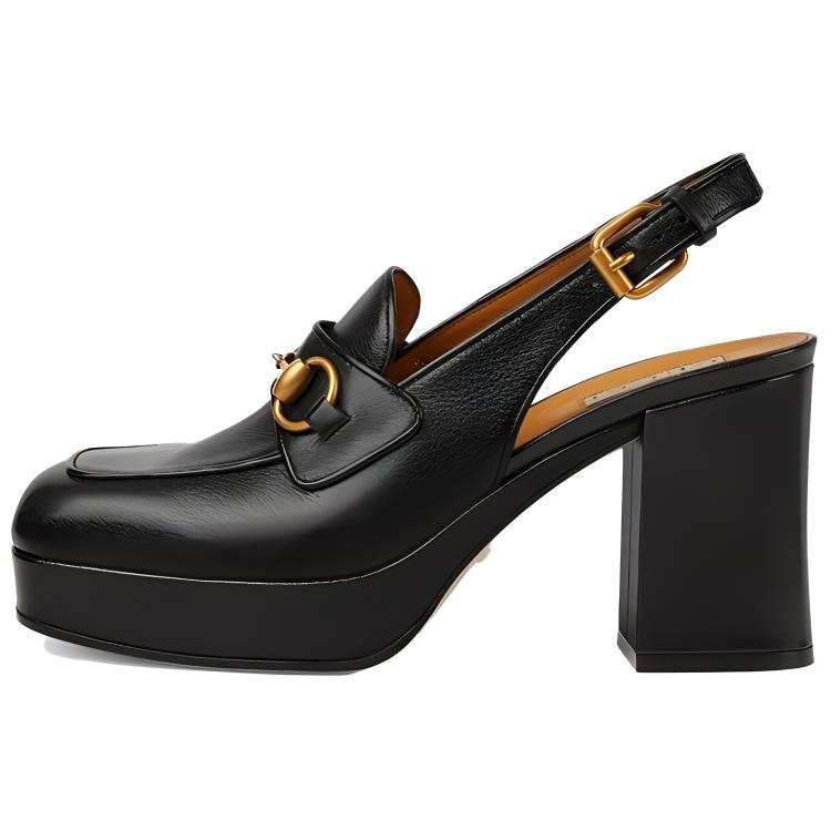 GUCCI GUCCI Horsebit 85mm Platform Pumps