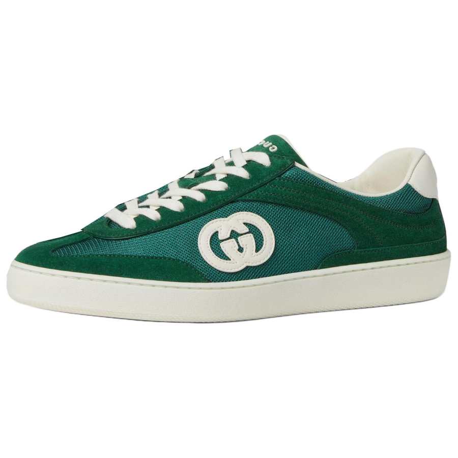 GUCCI Gucci G74 'Interlocking G - Green Suede'