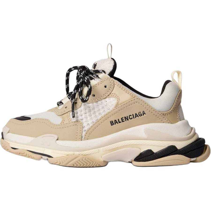 Balenciaga Triple S Kids Lifestyle Shoes Ecru Kids'
