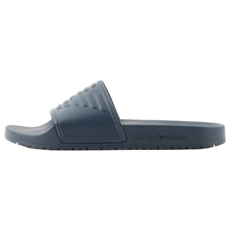 EMPORIO ARMANI Slide Slippers Men's Blue
