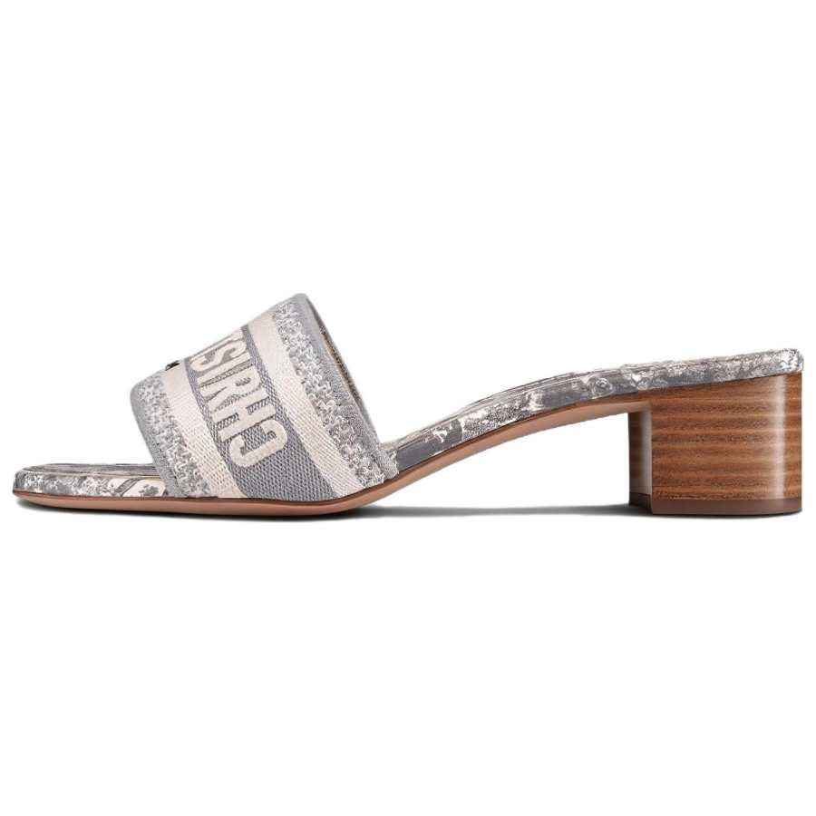 DIOR DIOR Dway Slide Slippers Women's Gray
