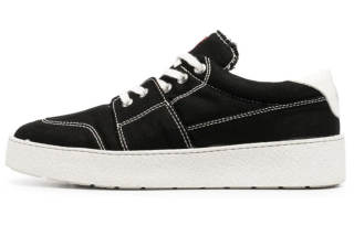 AMIPARIS Fabric Low top Skateboard Shoes Men's Black
