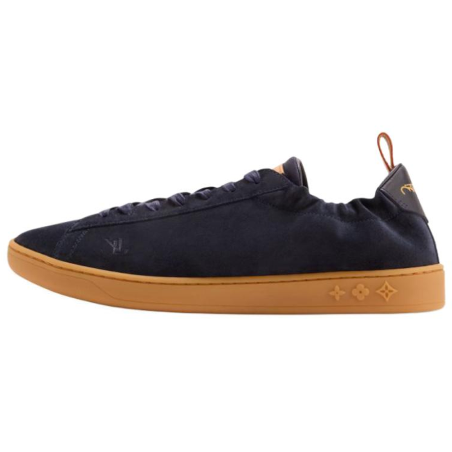 LOUIS VUITTON Soft Low top Skateboard Shoes Men's Blue