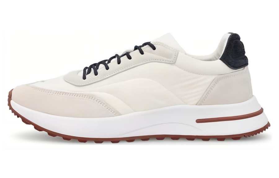 Loro Piana Week End Walk Low top Casual Shoes Men's White