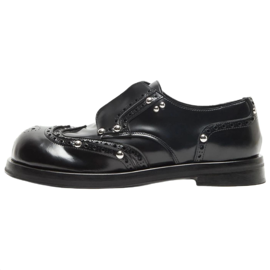 Acne Studios Acne Studios Calfskin Casual Shoes 3.5cm Men's Black