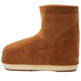 Moon Boot No Lace Suede Boot 'Tan'