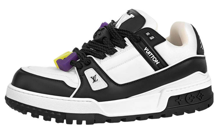 LOUIS VUITTON Louis Vuitton Trainer Maxi Sneaker 'Black White'
