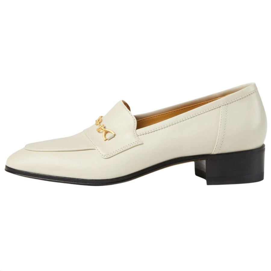 GUCCI Horsebit High Heels Women's White