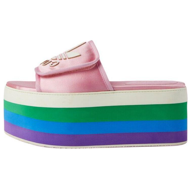 GUCCI Slide Slippers Women's Pink